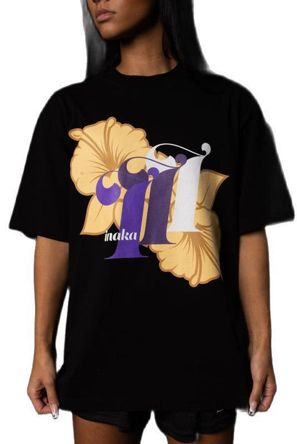 Fashionable Cotton Loose Crewneck Top