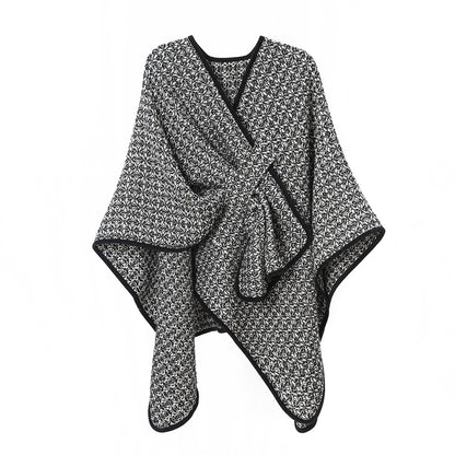 Women's Polange Wool Buckle Shawl