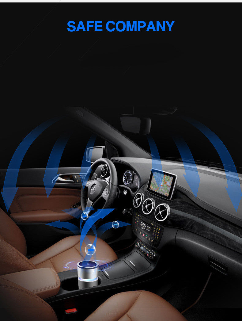 AeroPure Mini: High-Efficiency Portable Car Air Purifier