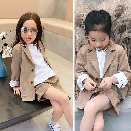 The Kinetic Tide: New Korean-Style Handsome Casual Two-Piece