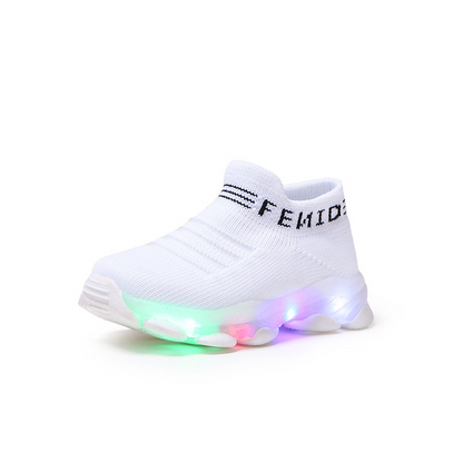 The Neon Path: LED Light-Up Shoes for Boys & Girls
