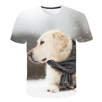 Cinematic Digital Print Oversized Graphic Tee
