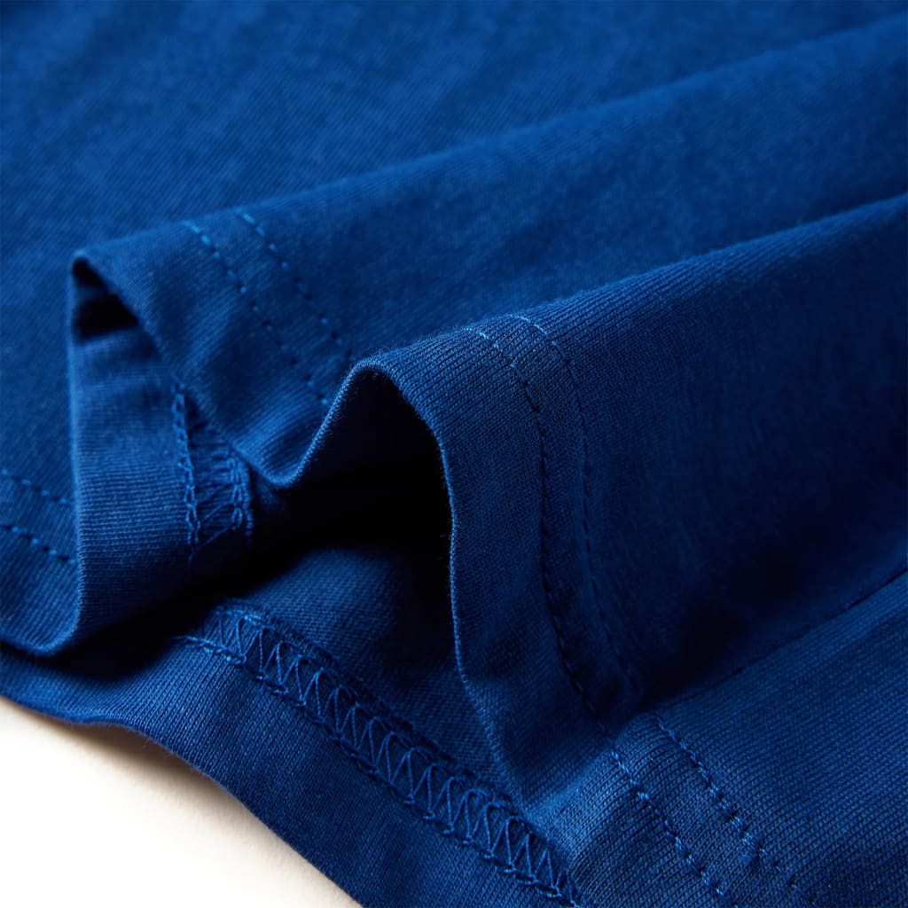 The Deep Sea: Dark Blue Signature Long Sleeve Shirt