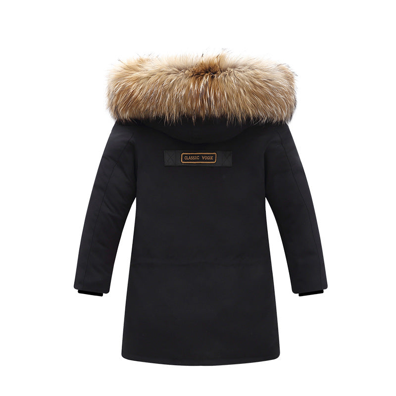 The Long-Arctic: Boys’ Long-Thickened Down Performance Jacket