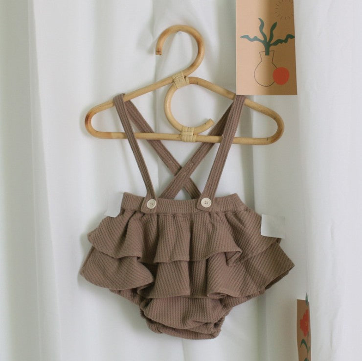 The Linen Vintage: Linen-Cotton Floral Romper & Top Set