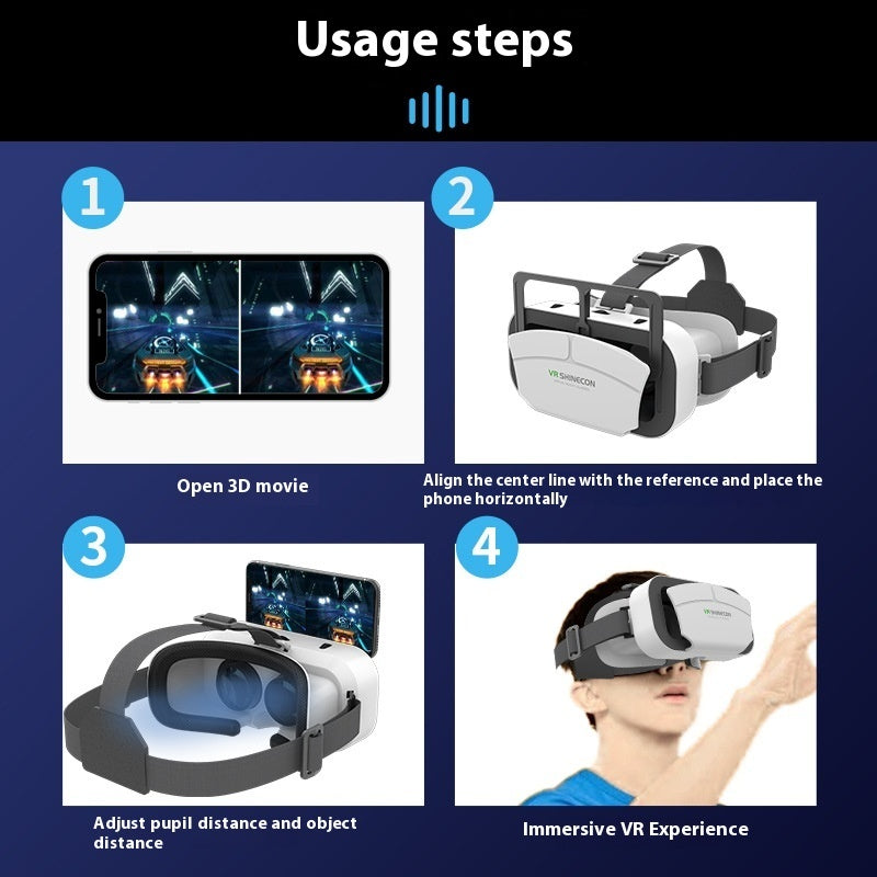 VRGame 3D: 3D Movie & Immersive Virtual Reality Game Machine VR Glasses
