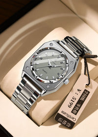 788 Silver Case Gray Surface