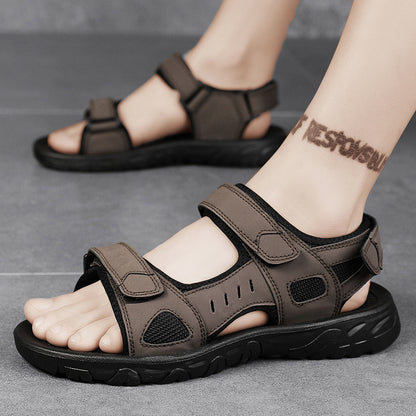 Grand Voyager: Men’s Open-Toe Plus Size Sandals
