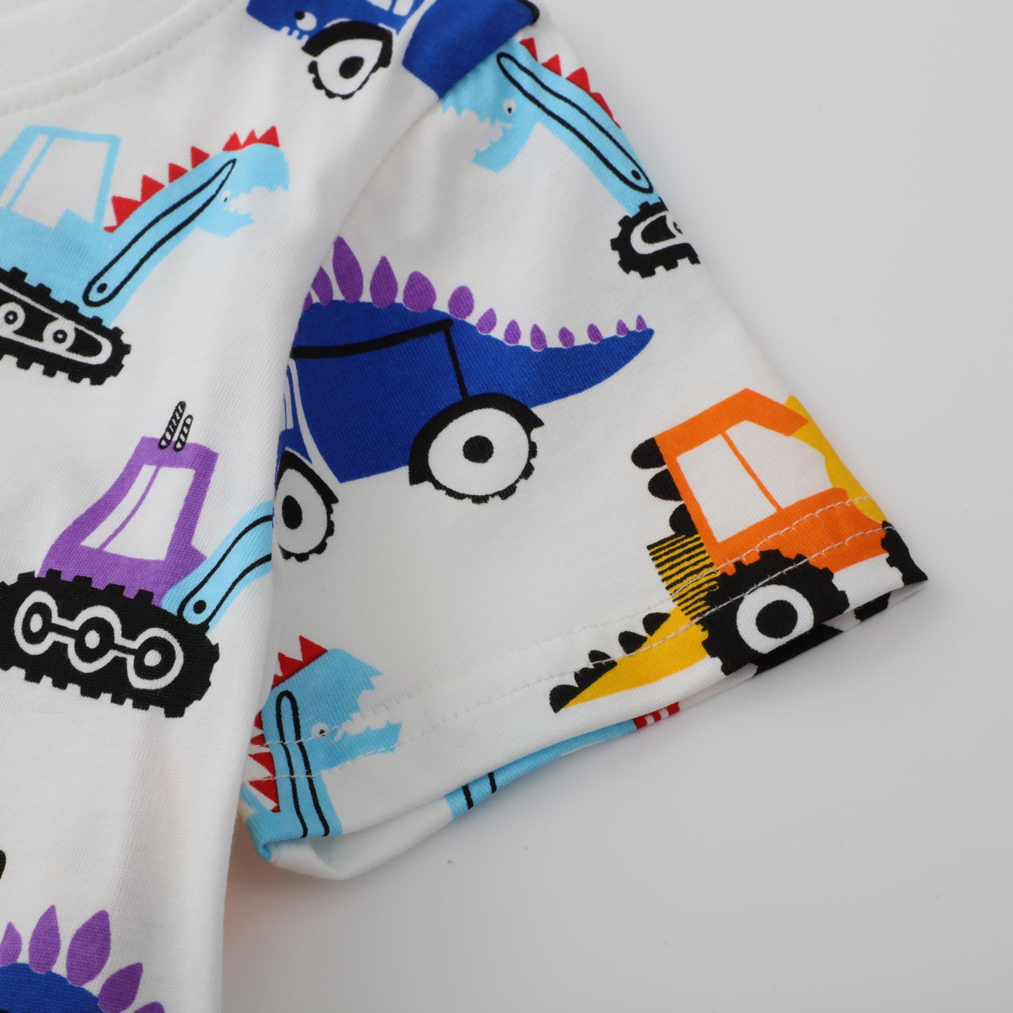 The Knitted Artisan: Boys’ Cute Print Cotton Knitted T-Shirt