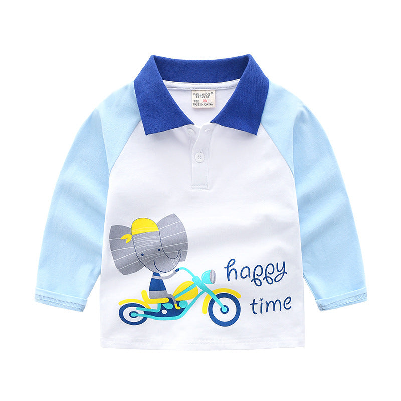 The Polo Autumn: Boys’ Long-Sleeve Autumn POLO Performance Shirt