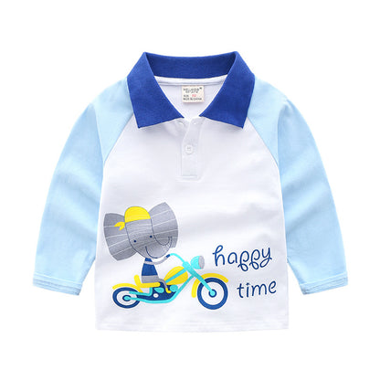 The Polo Autumn: Boys’ Long-Sleeve Autumn POLO Performance Shirt