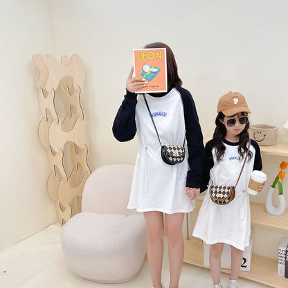 Checkerboard Edit: High-Texture Stylish Children’s Bag