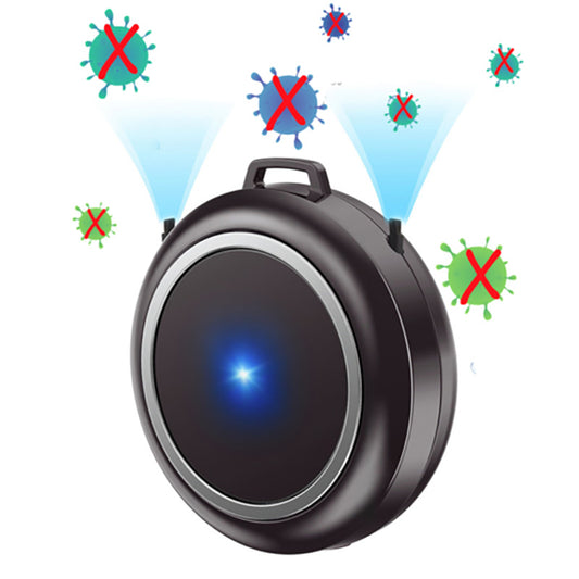 Mini rechargeable personal air purifier with Necklace portable anion air filter purifier