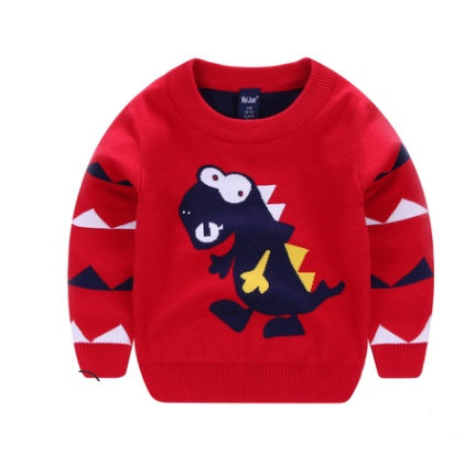 Dino-Discovery Bold Statement Graphic Sweater