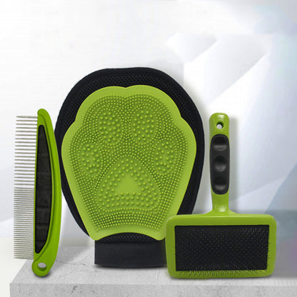 Pet Cleaning Set Pet Rake Comb To Remove Floating Hair Grooming Comb