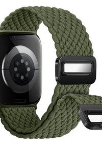 Wave Pattern Dark Olive Green