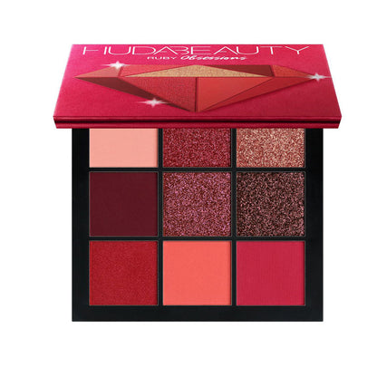 18 color eyeshadow pearlescent matte earth color eyeshadow