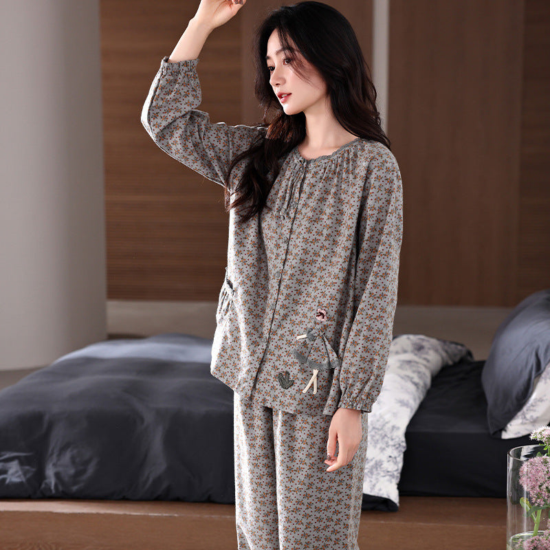 The Pure Cotton: Women’s Loose Cotton Pajama Suit