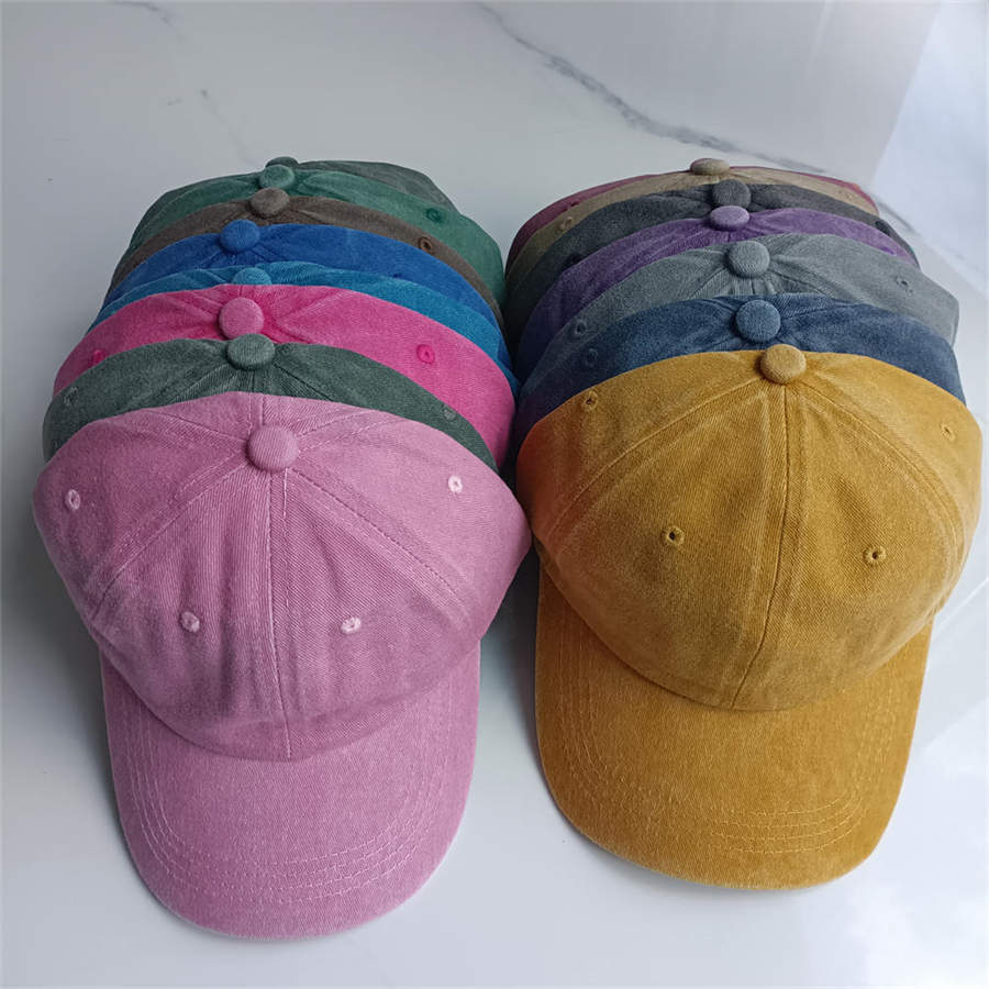 The Heritage Wash: Retro Washed Cotton Peaked Cap