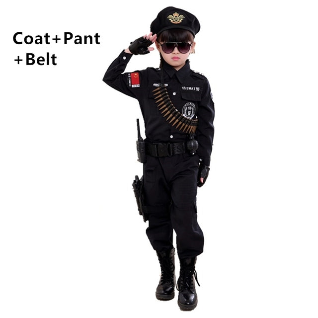 Junior Precinct Police Cosplay Performance Set