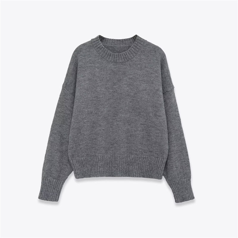 Stylish And Versatile Soft Jersey Sweater