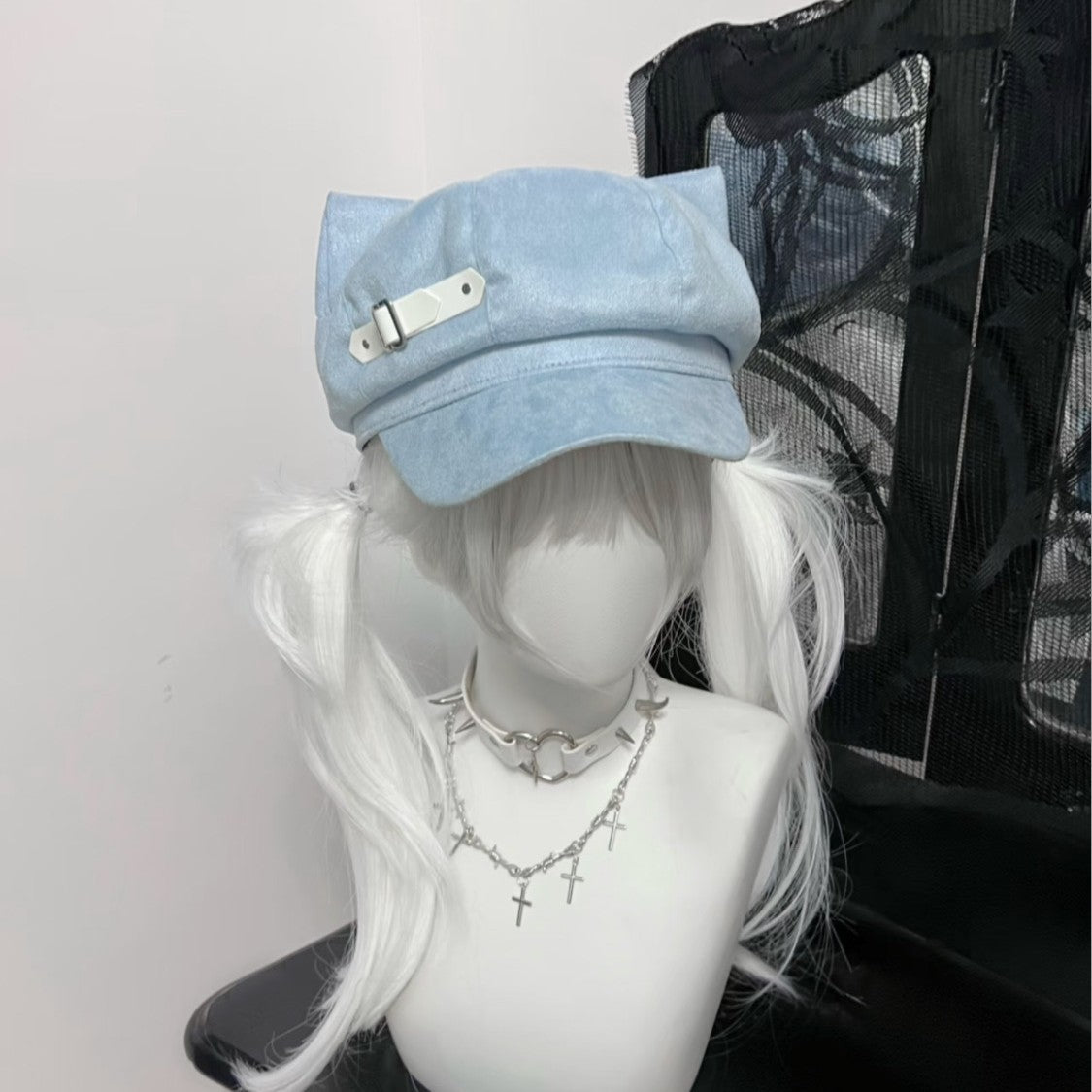 Cat Ears Beret Children Sweet Cool Soft Cutie Cute