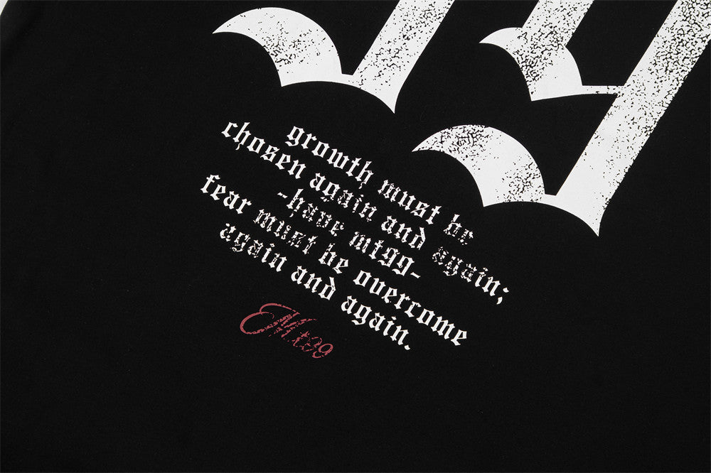 Fashion Numbers 99 Letter Printed T-shirt Men