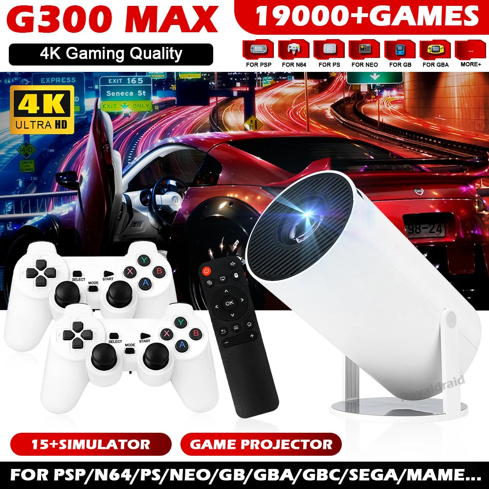 G300 MAX Wireless Controller 4K Ultra HD Plug And Play Android 11 Bluetooth 50 Home Theater