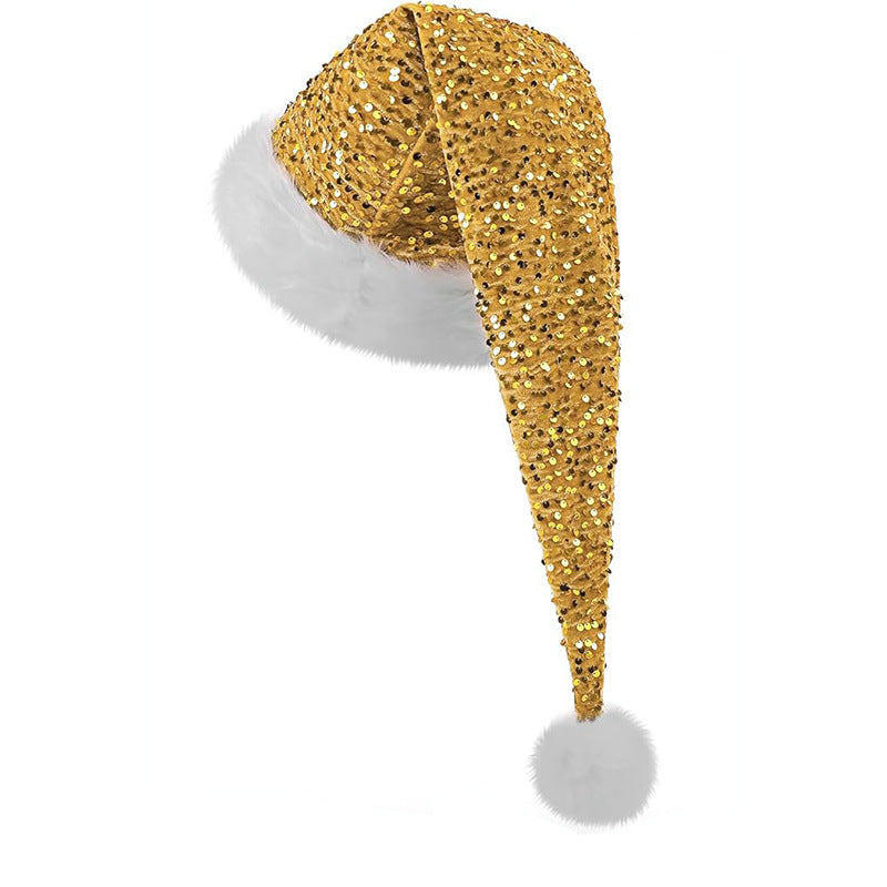 Christmas Sequin Decoration Atmosphere Sequin Cap
