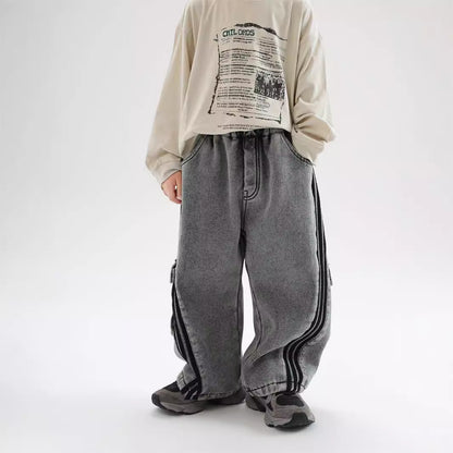 Artic Thermal Insulated Fleece-Bonded Denim