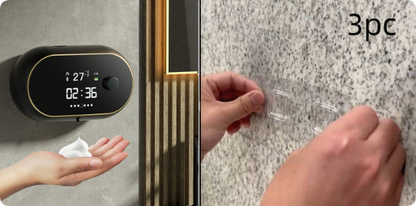 Rechargeable Wall-Mounted Foaming Sanitizer Dispenser
