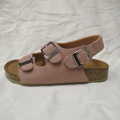 Continental Cork: Cross-Border Velcro Non-Slip Cork Sandals