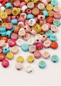 Chocolate Gold Letters