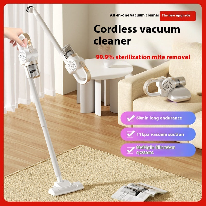 Mites Instrument Three-in-one Wireless Handheld Large Suction Vacuum Cleaner