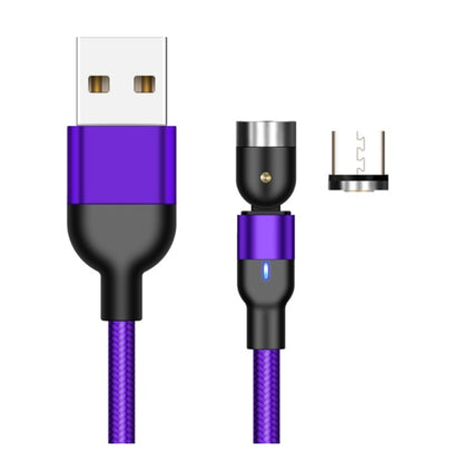 540° Rotating Magnetic USB-C Charging Cable | Fast Charge Magnetic Connector for Micro USB & Type-C