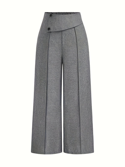 Slimming And Wide Leg Casual Pants For Women