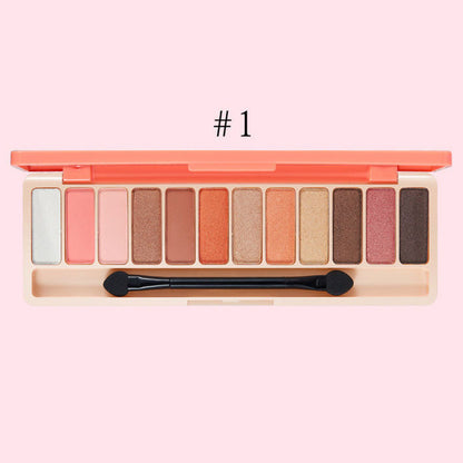 Beginner 12color Eyeshadow Palette Nude Makeup