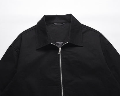 Men's Fashion Short Zip Jacket