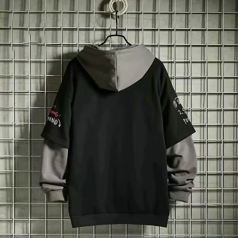 Avant-Garde Layered Fleece Trend Sweater