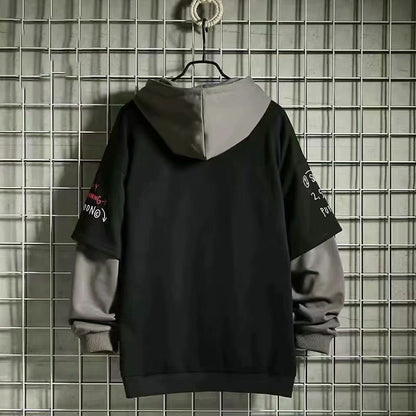 Avant-Garde Layered Fleece Trend Sweater