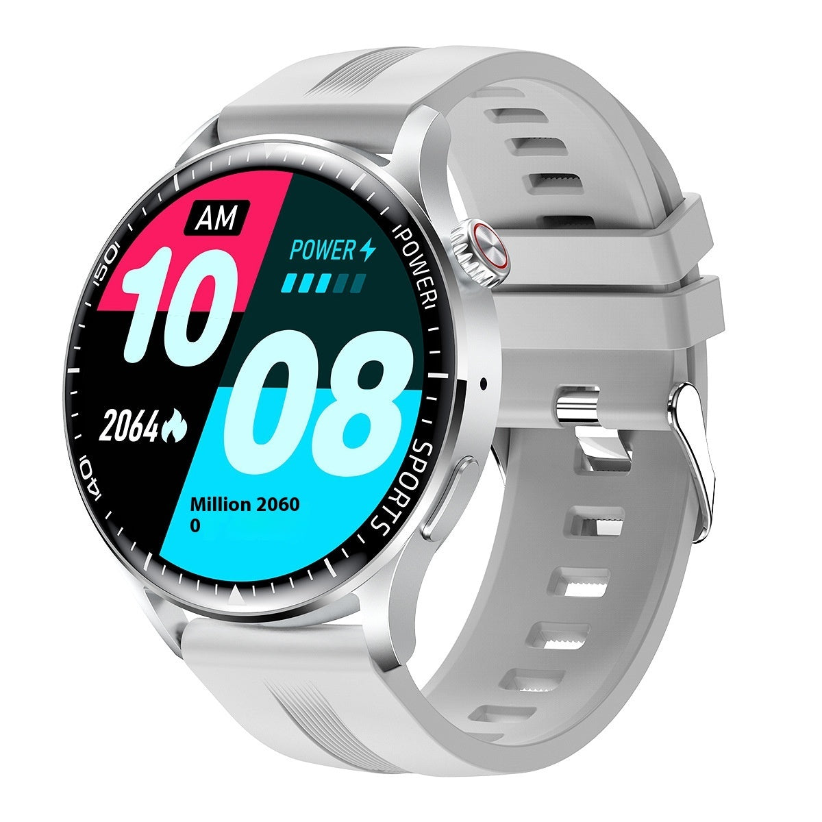 Dynamic Vision: HD Large Screen Blood Oxygen Monitoring Watch