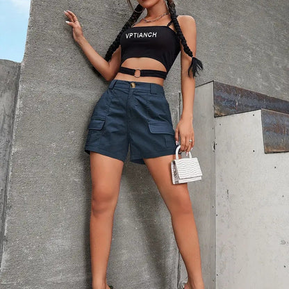 Women's Fashion Individual Casual Workwear Sports Shorts