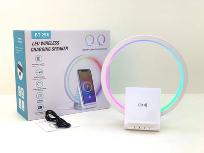 Smart Bluetooth Speaker Ambience Light 15W Wireless Charger