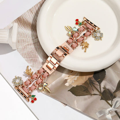 Fashion Sweet Strawberry Flower Strap