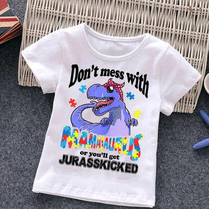The Awareness Tee: Boys’ Autism Awareness Puzzle Graphic Top