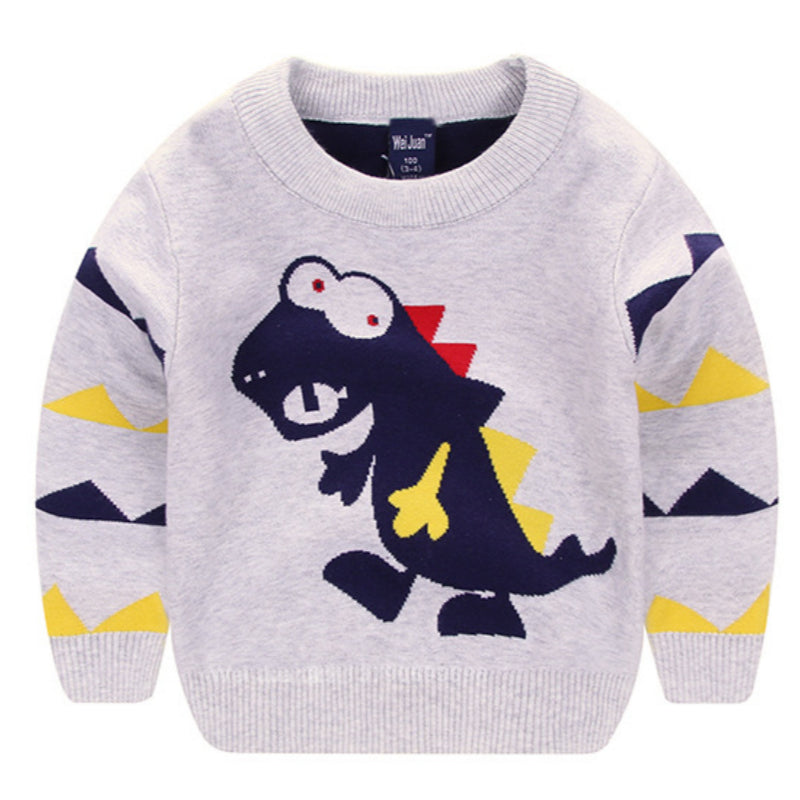 Dino-Discovery Bold Statement Graphic Sweater