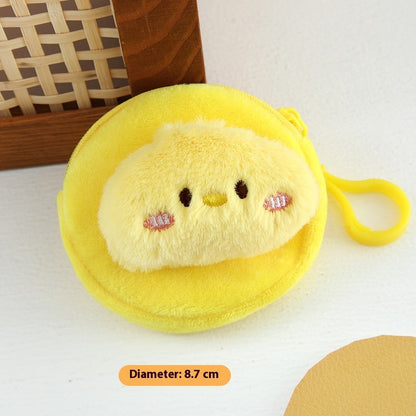 Cute Cartoon Plush Wallet Can Be Stored