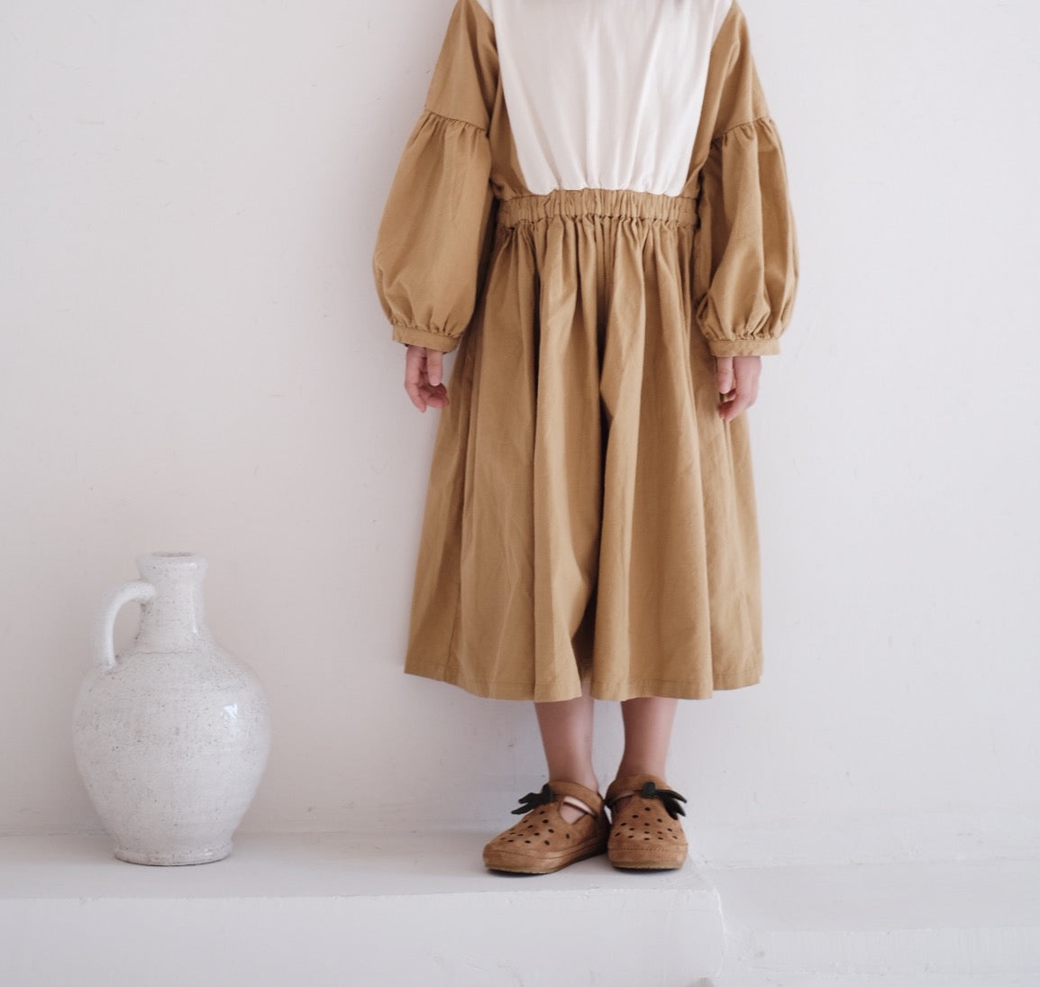 All-leather Velcro Non-slip Fruit Polka Dot Frosted Girls' Shoes