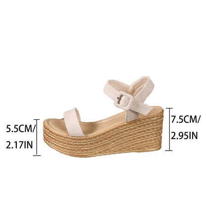 New Platform Platform Suede Women's Platform Wedge Platform Sandals