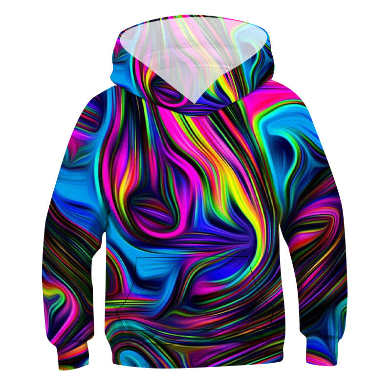 Visionary 3D Digital Print Concept Hoodie